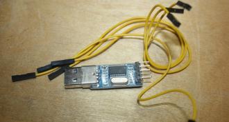USB-UART to CH340G converter: modifying to RS232TTL, testing, comparing